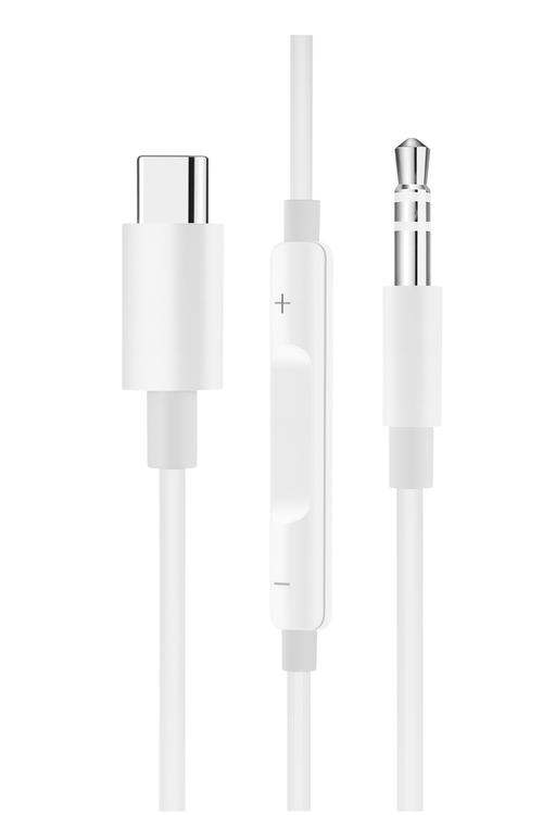 Type C To Male Auxiliary Cable With Volume Control MHCM22