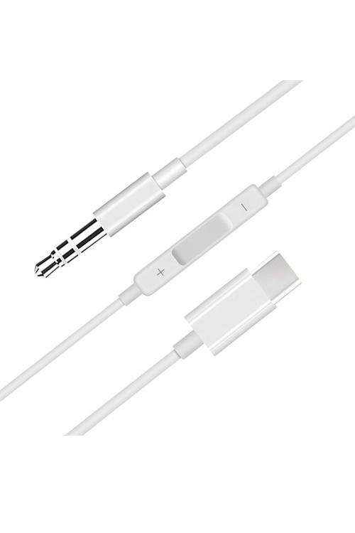 Type C To Male Auxiliary Cable With Volume Control MHCM22