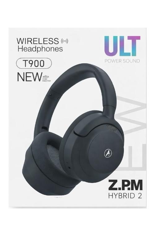 ULT Wireless Over-Ear Bluetooth Headphones Z.P.M Hybrid 2 T900