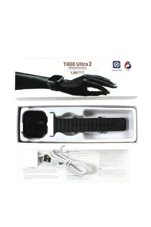 Ultra 2 Smart Watch (Black,Grey,Orange) T800