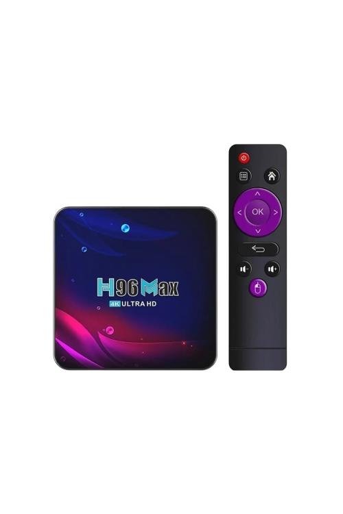 Ultra HD Streaming Media Player 4K Android TV Box H96MAX