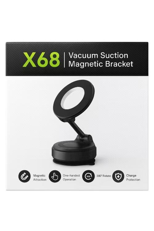 Vacuum Suction Magnetic Bracket Mount X68