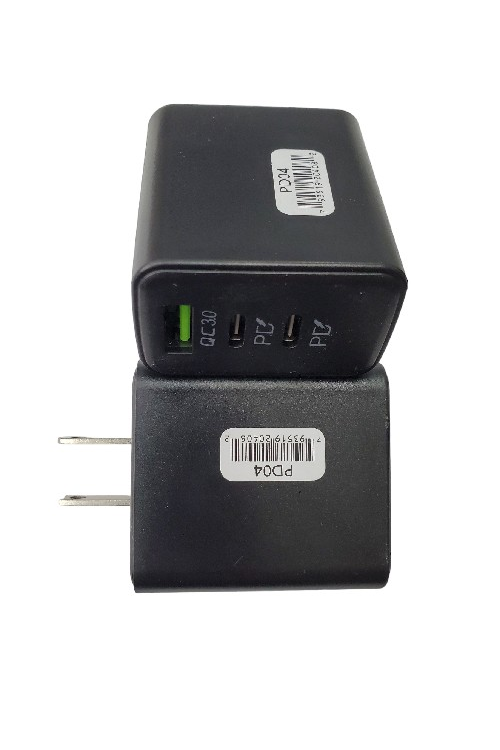 Wall Charger Double PD and Single USB Port PD04