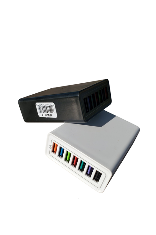 Wall Charger with 7 USB Ports MW874