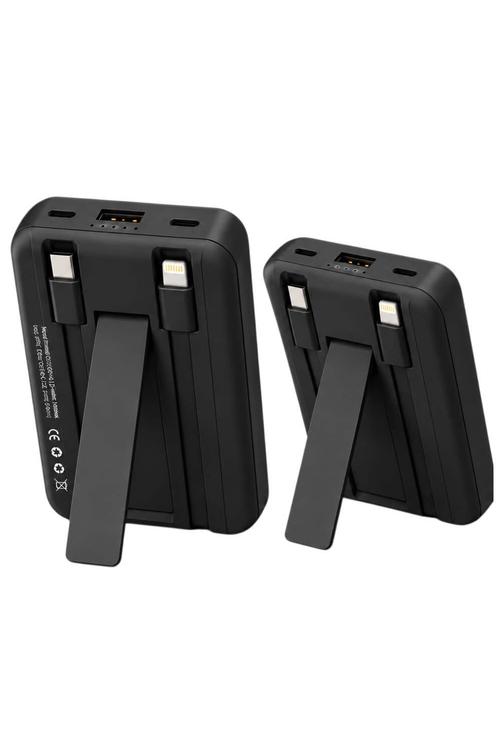Wireless Magnetic Power Bank, 10,000mAh Portable Charger Black MW922