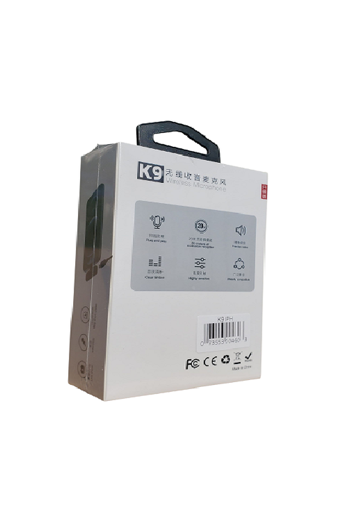Wireless Microphone For 8-Pin Devices K9IP