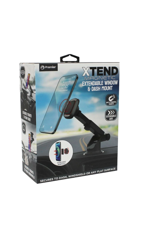 Xtend Magnet Extendable Window And Dash Mount PMT12