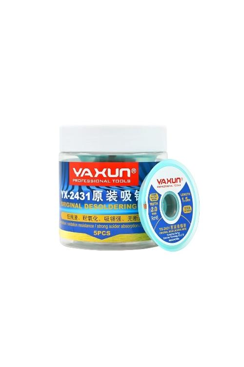 YAXUN 2015 desoldering wick and solder wire YX2431