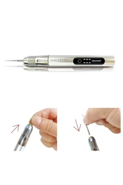 YAXUN Mini Electric Grinder Pen with 10 PCS TIPS YX802