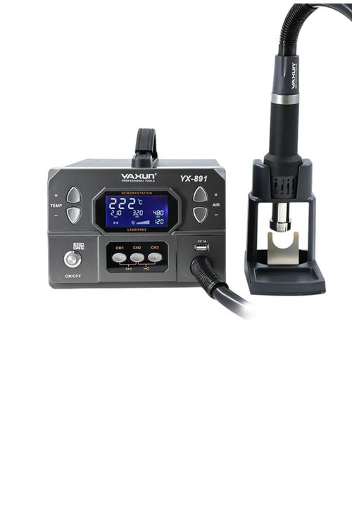 YAXUN Professional Lead-Free Hot Air Gun Soldering Rework Station YX891