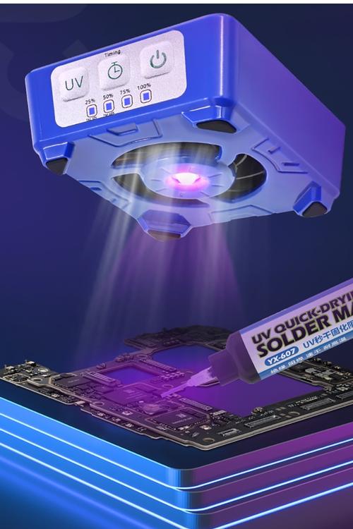 YAXUN Quick Cooling Fan and Fume Exhaust and UV Lamp 3in1 YXCUV3