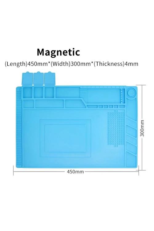 YAXUN Silicone Repair Mat Used For electronics repair and soldering tasks 30-45cm S160E