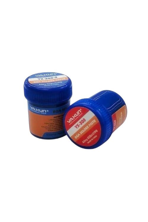 YAXUN Solder Paste High Temperature Melting Point 183c For CPU Reballing YX308
