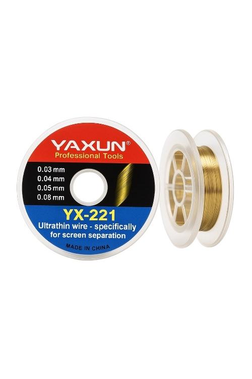 YAXUN Special high hardness cutting wire 0.04mm YX221