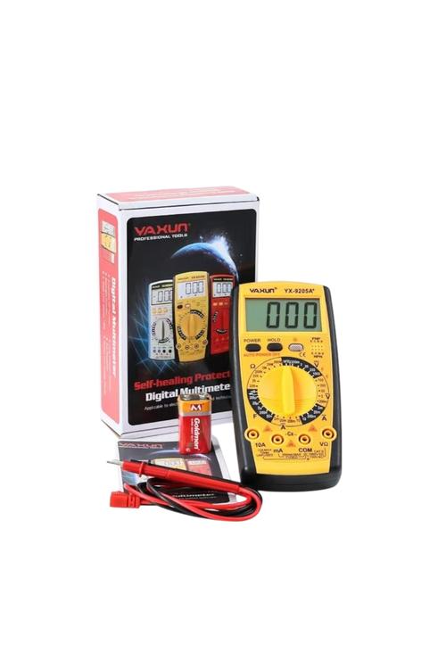 YAXUN digital multimeter electronic digital universal meter auto power off YX9205APlus