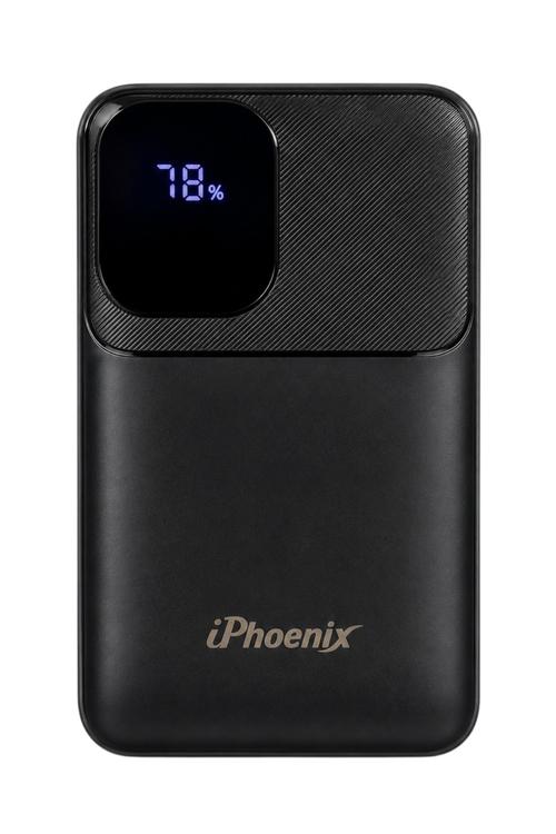 iPhoenix 5,000mAh 22.5W Fast Charging Power Bank with Built-In Cables IP230