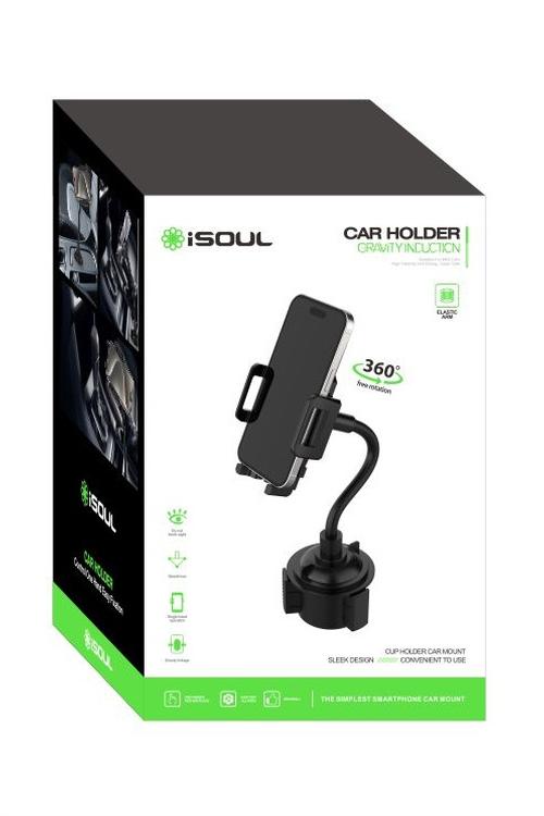 iSoul Gravity Induction Cup Holder Car Mount MK27