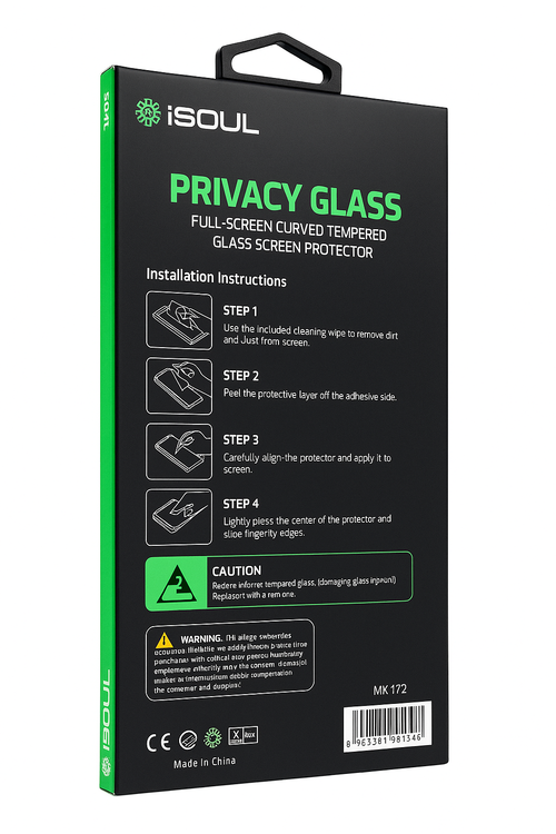 iSoul Privacy Glass 3 Pack Available For All Phones MK172