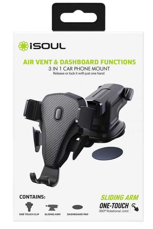 iSoul Sliding Arm Dashboard Car Mount ALSH267
