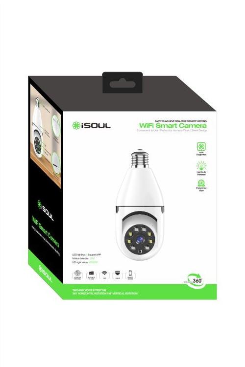iSoul Wifi Smart Lightbulb Camera Mw813 MK28
