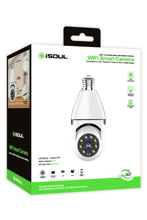 iSoul Wifi Smart Lightbulb Camera Mw813 MK28