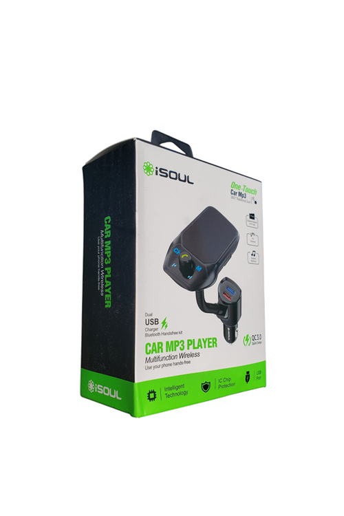 iSoul Wireless FM Transmitter and Car Charger MK141