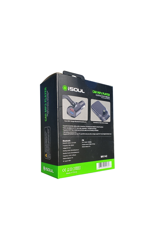 iSoul Wireless FM Transmitter and Car Charger MK142