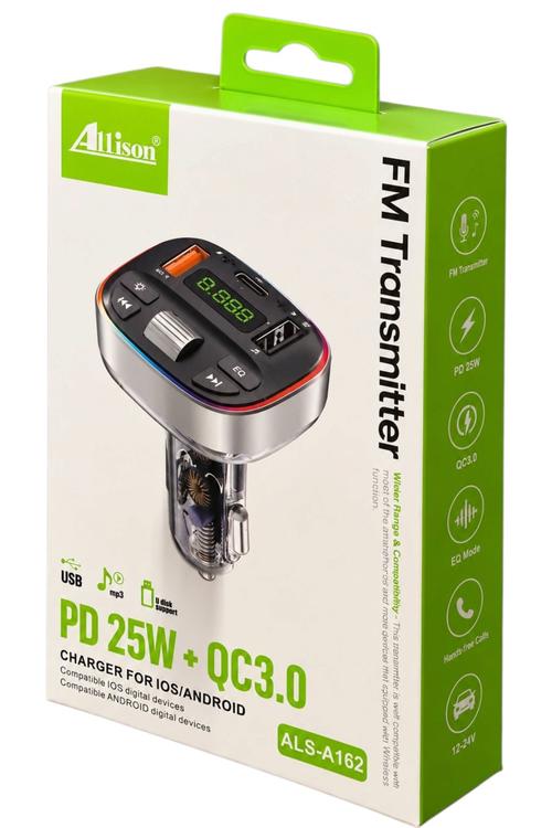 iSoul Wireless FM Transmitter with PD Function ALSA162