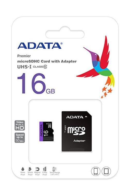 Adata 16GB SD Card AUSDH16GUICL