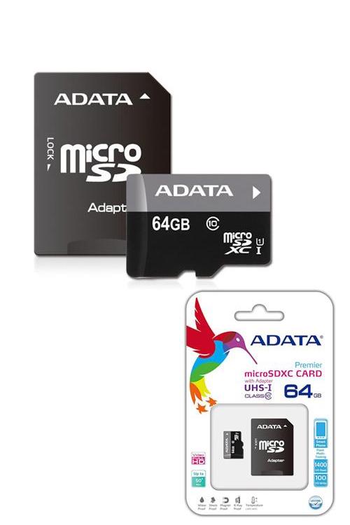 Adata Wholesale 64GB Mirco SD Memory Card - SD64GB