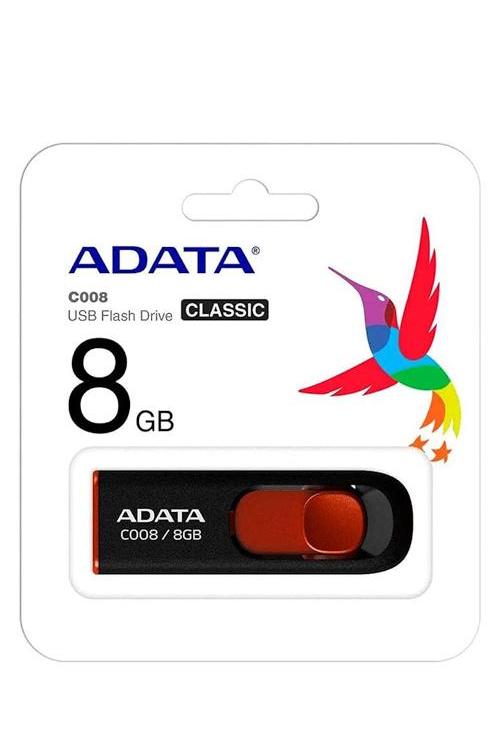 Adata 8GB Flash Drive AC0088GRKD