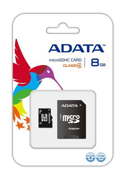 Adata Wholesale 8GB Micro SD Memory Card - SD8GB