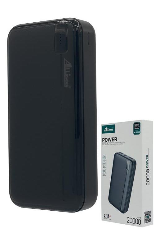 Allison Power Bank 20,000mah S22