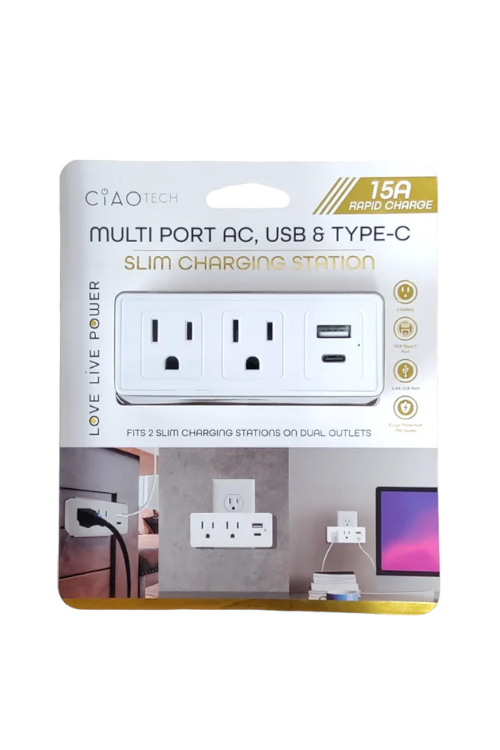 Ciaotech 15A Charging Station With PD Port