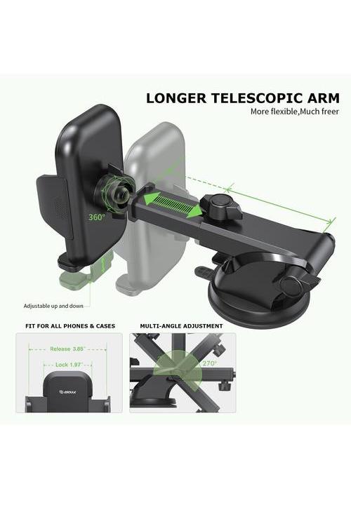 Esoulk 2in1 Air-Vent Dashboard Car Mount Wholesale-EH42BK