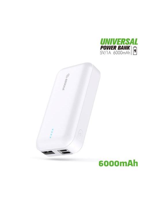 Esoulk 6000 MAh Power Bank Wholesale-EP25-WH