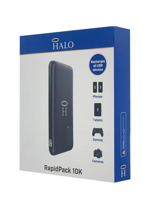 Halo Rapid Power Bank 10,000 mAh