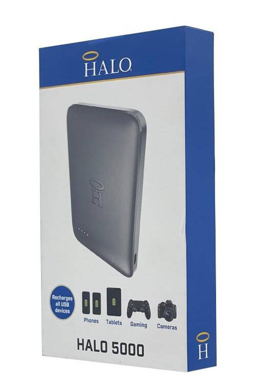 Halo Rapid Power Bank 5,000 mAh