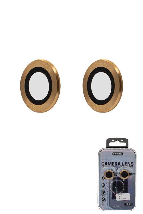 Iphone 11 / Iphone 12 / Iphone 12 Mini Camera Lens Wholesale Gold