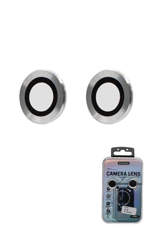 Iphone 11 / Iphone 12 / Iphone 12 Mini Camera Lens Wholesale Silver