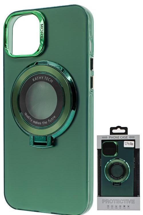 Iphone 12 ProMax Chromotron Magsafe case Wholesale Green