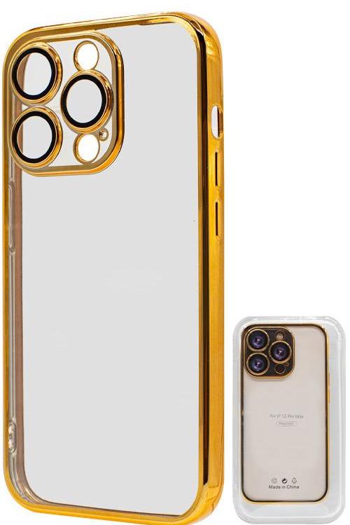 Iphone 12 Pro Max TPU Case Wholesale Gold