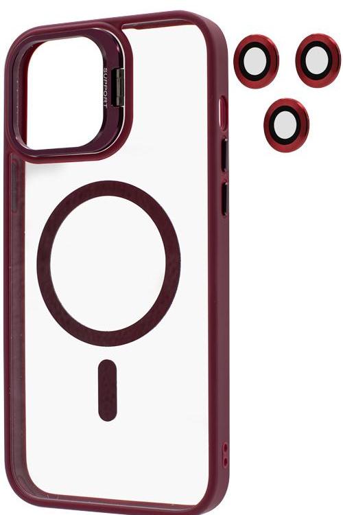 Iphone 13 ProMax Hinge case Wholesale Red