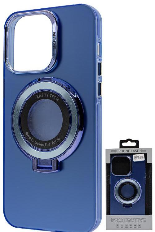 Iphone 13 ProMax Chromotron Magsafe case Wholesale Blue