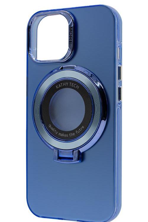 Iphone 14 Plus Chromotron Magsafe case Wholesale Blue