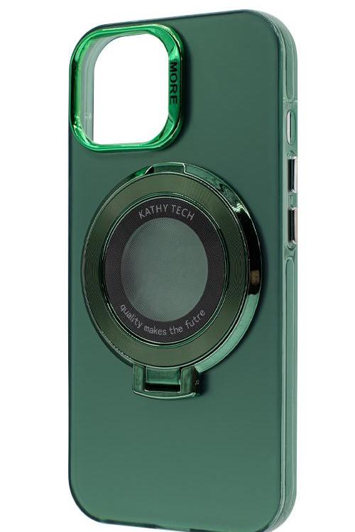 Iphone 14 Plus Chromotron Magsafe case Wholesale Green