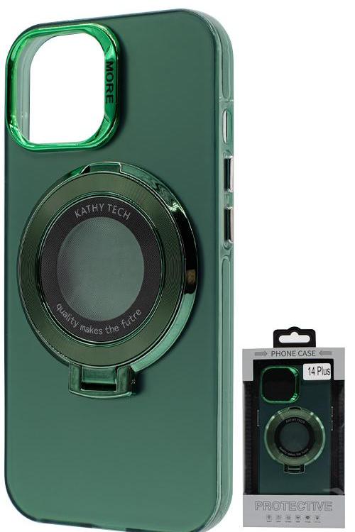 Iphone 14 Plus Chromotron Magsafe case Wholesale Green