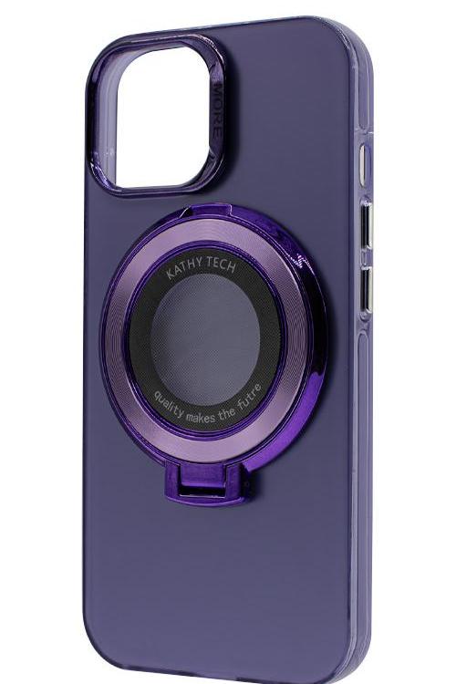 Iphone 14 Plus Chromotron Magsafe case Wholesale Purple