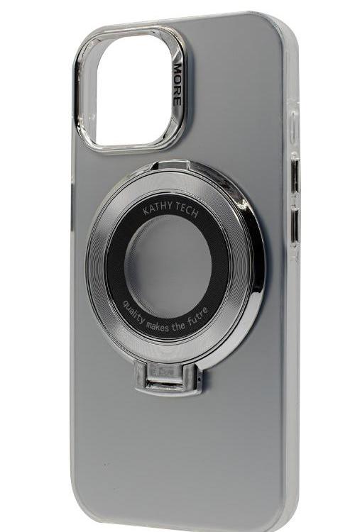 Iphone 14 Plus Chromotron Magsafe case Wholesale Silver