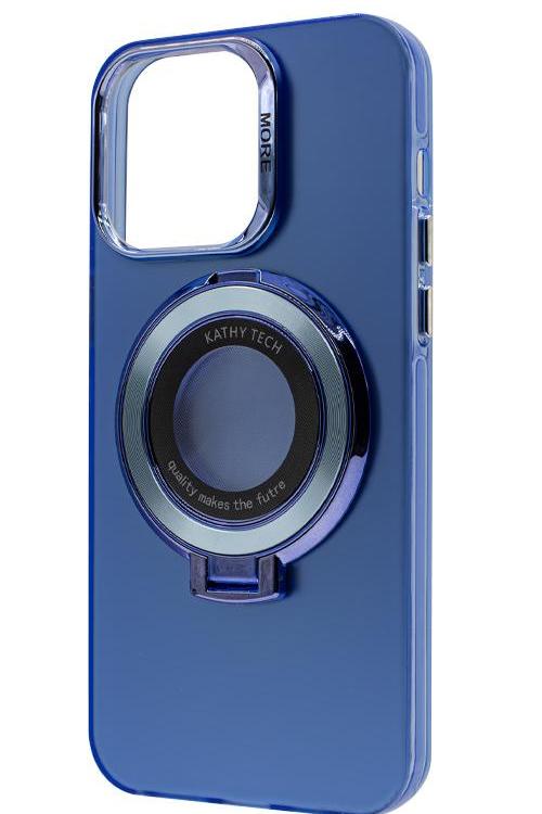 Iphone 14 ProMax Chromotron Magsafe case Wholesale Blue